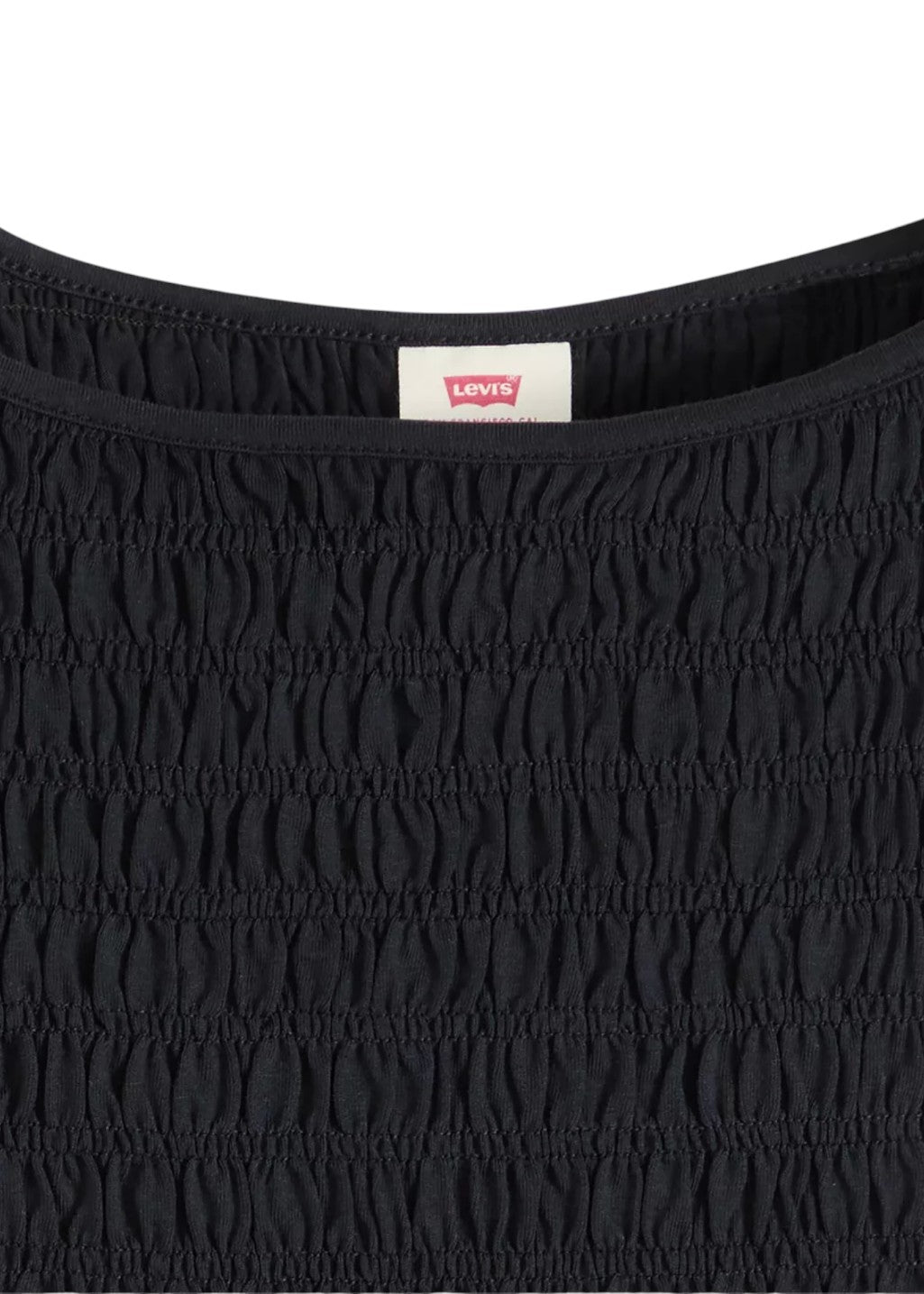 Levi's - Bella Smocked Top - Anthracite Night - Hardpressed Print Studio Inc.