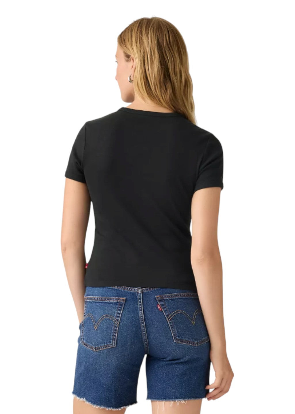 Levi's - Graphic Ringer Rickie Metallic Boot Post - Anthracite