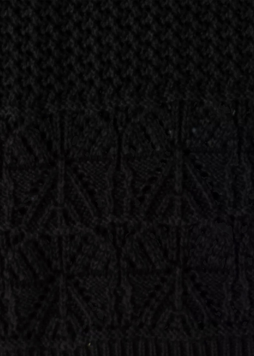 Levi's - Isabelle Crochet SS Sweater - Anthracite Night - Hardpressed Print Studio Inc.