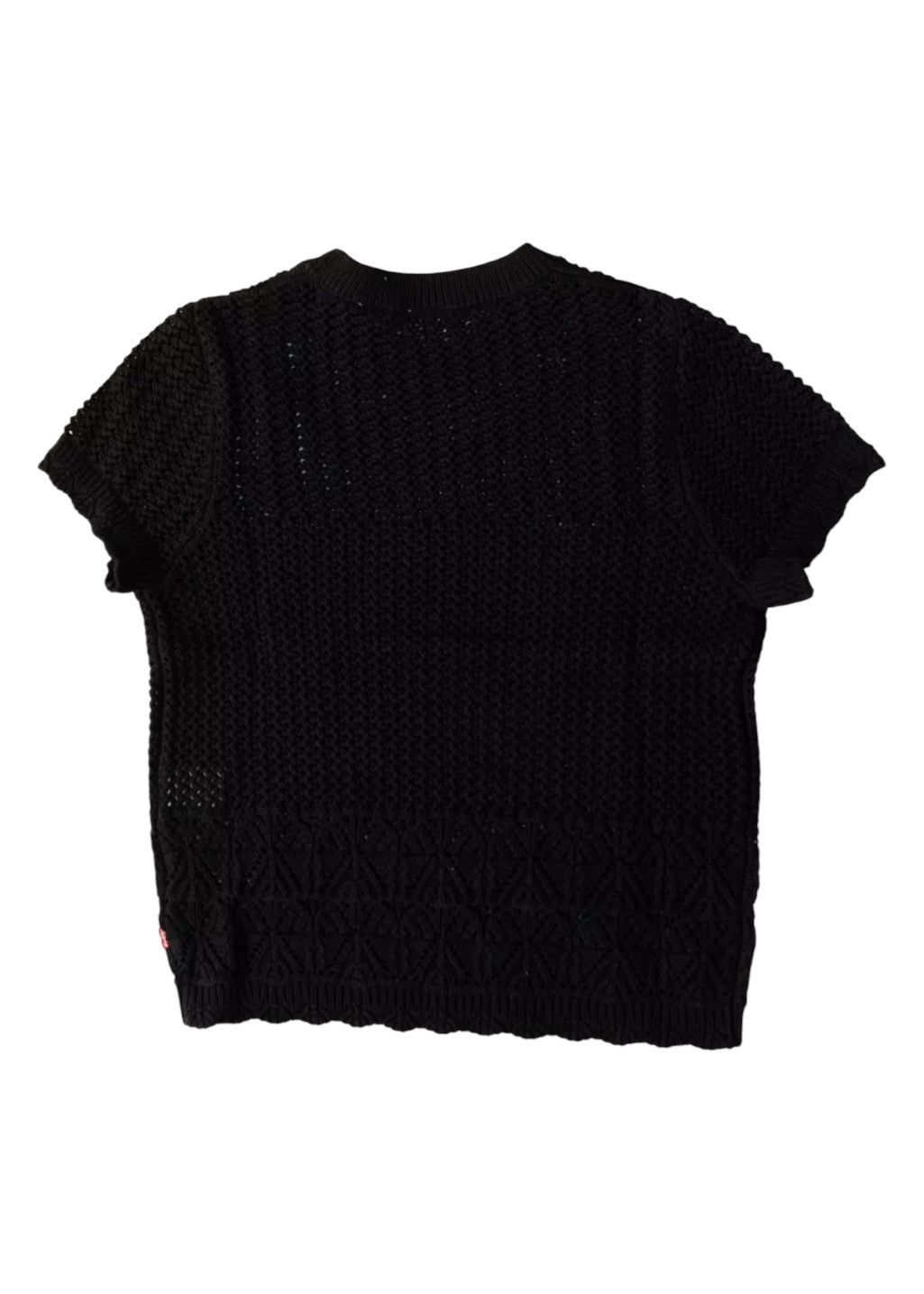 Levi's - Isabelle Crochet SS Sweater - Anthracite Night