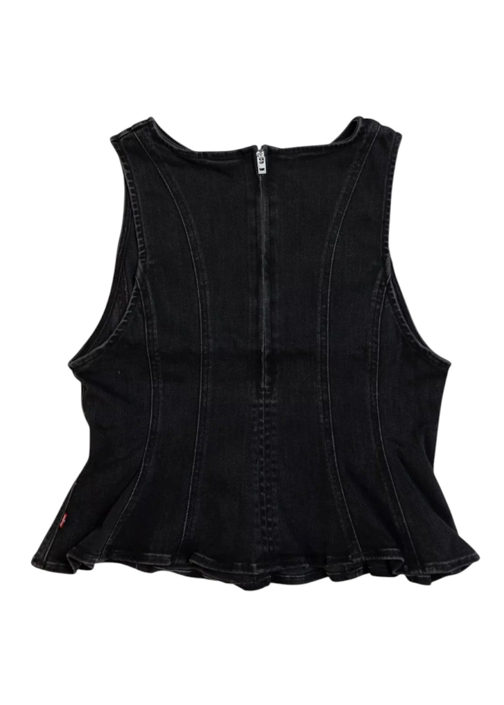 Levi's - Leighton Peplum Top - NY Nights - Hardpressed Print Studio Inc.