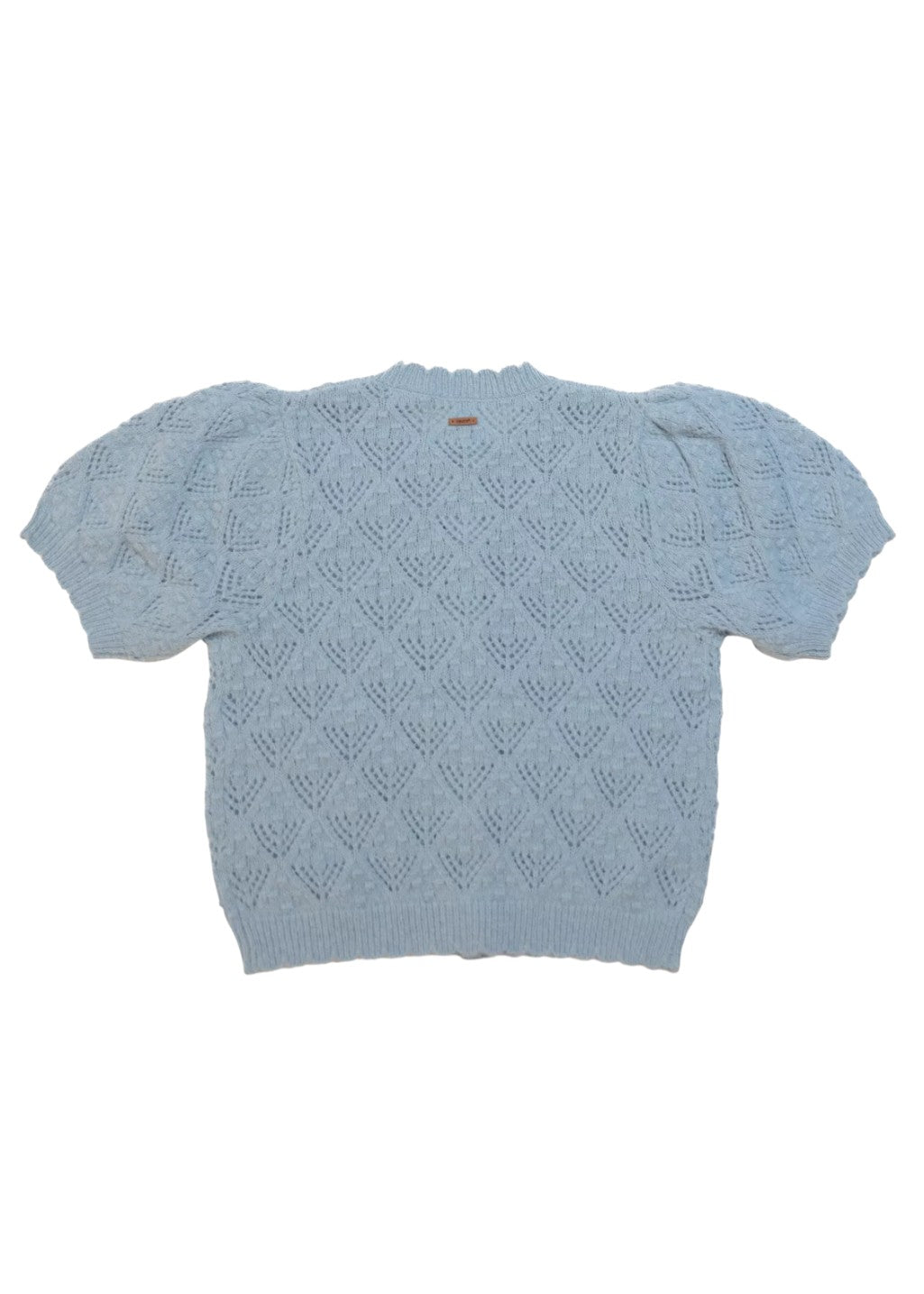 Levi's - Pauline Pointelle SS Cardigan - Glacier Lake - Hardpressed Print Studio Inc.