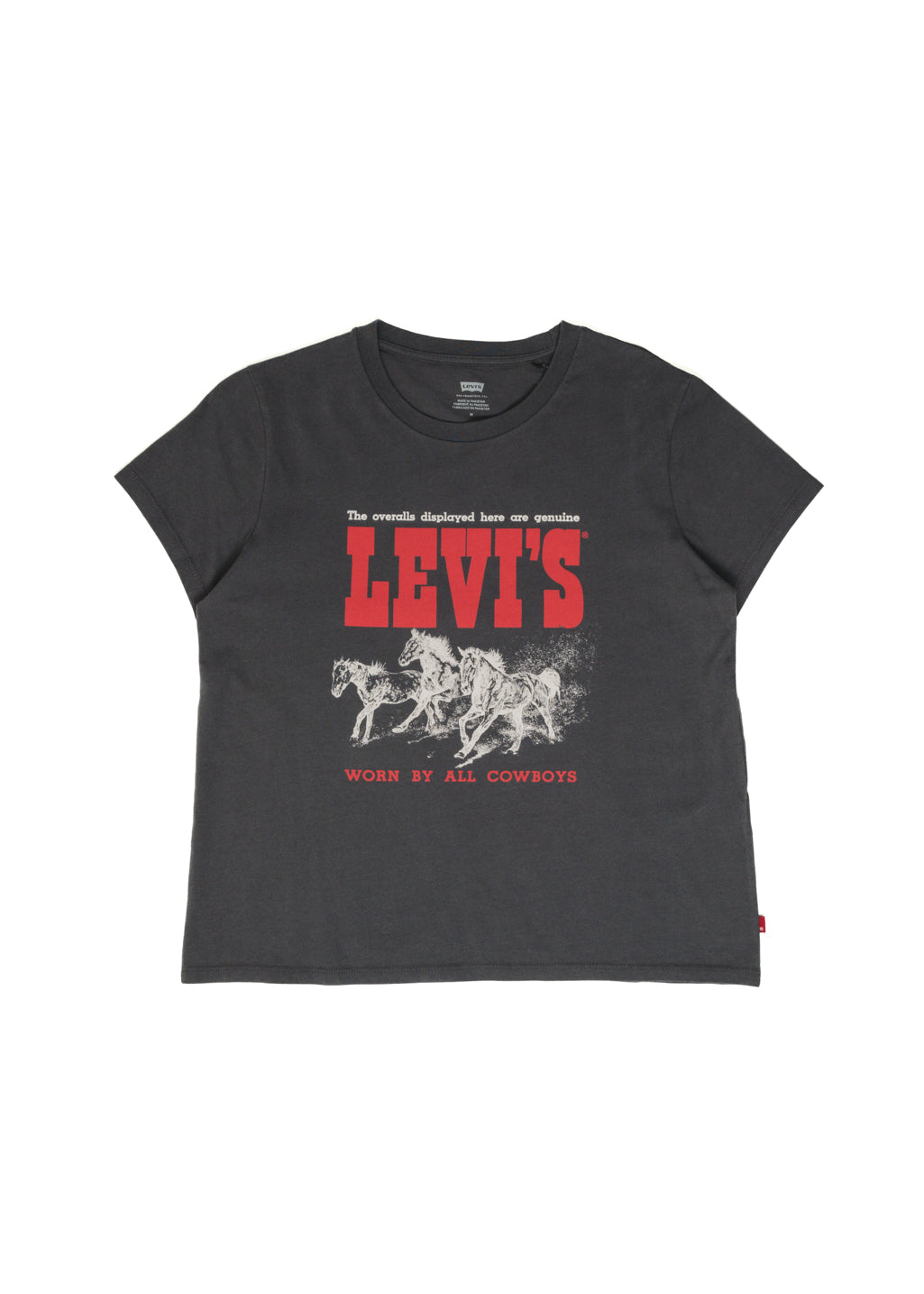Levi's - The Perfect Tee - Horse Trio Black Oyster