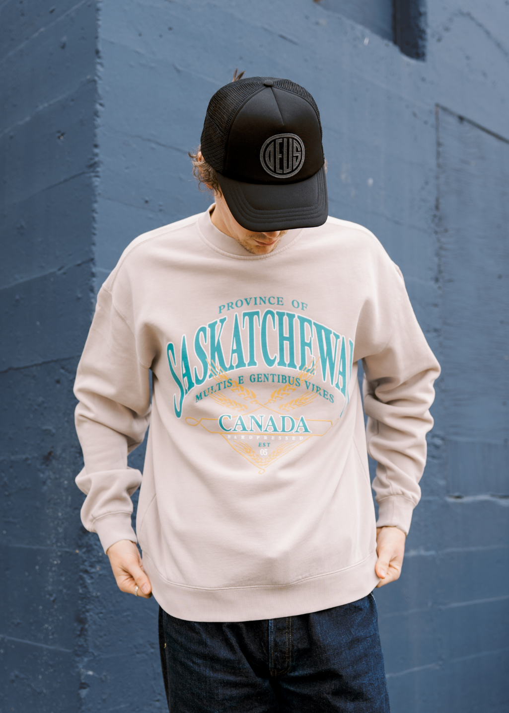 Lost & Found Crewneck | Vintage Bone | Unisex - Hardpressed Print Studio Inc.