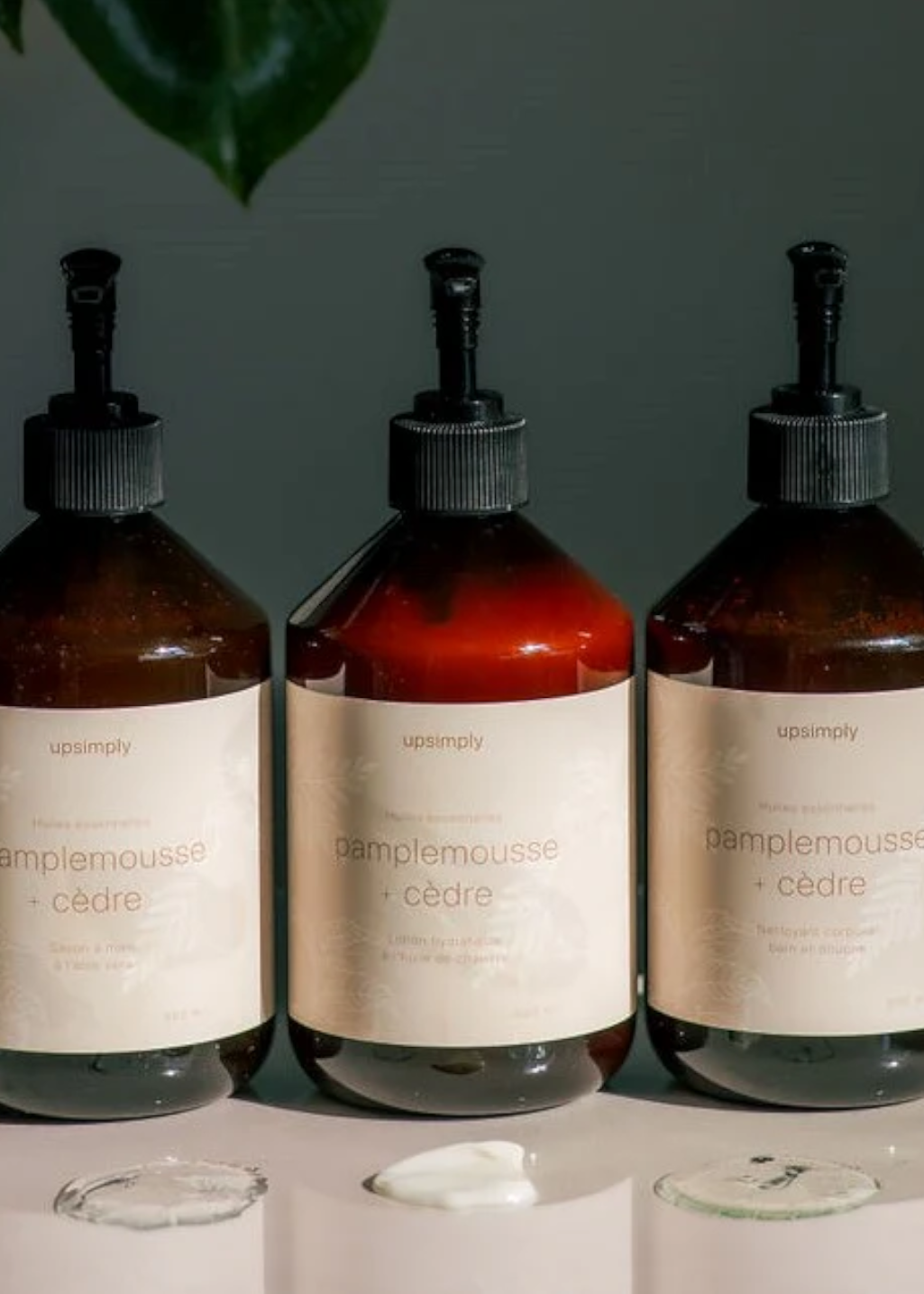 UpSimply - Moisturizing Lotion with Hemp Oil - Grapefruit and Cedar - Hardpressed Print Studio Inc.