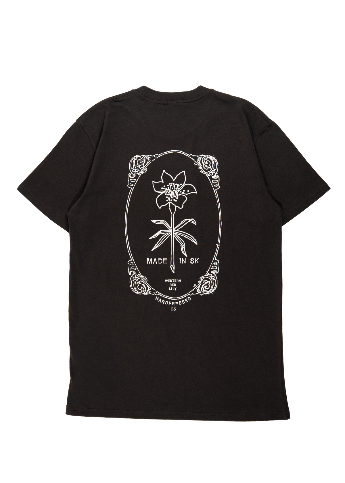 Memento Lily Tee | Charcoal | Unisex