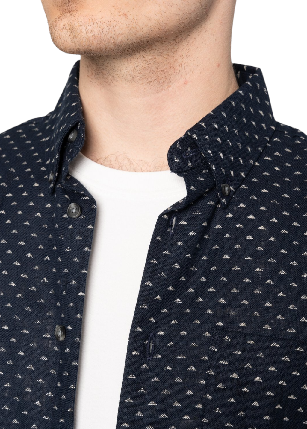 Naked & Famous Denim - Easy Shirt - Kimono Triangles