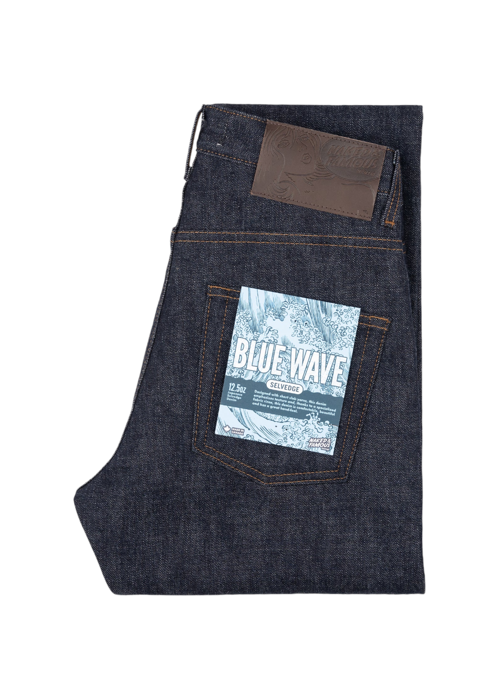 Naked & Famous Denim - Easy Guy - Blue Wave Selvedge