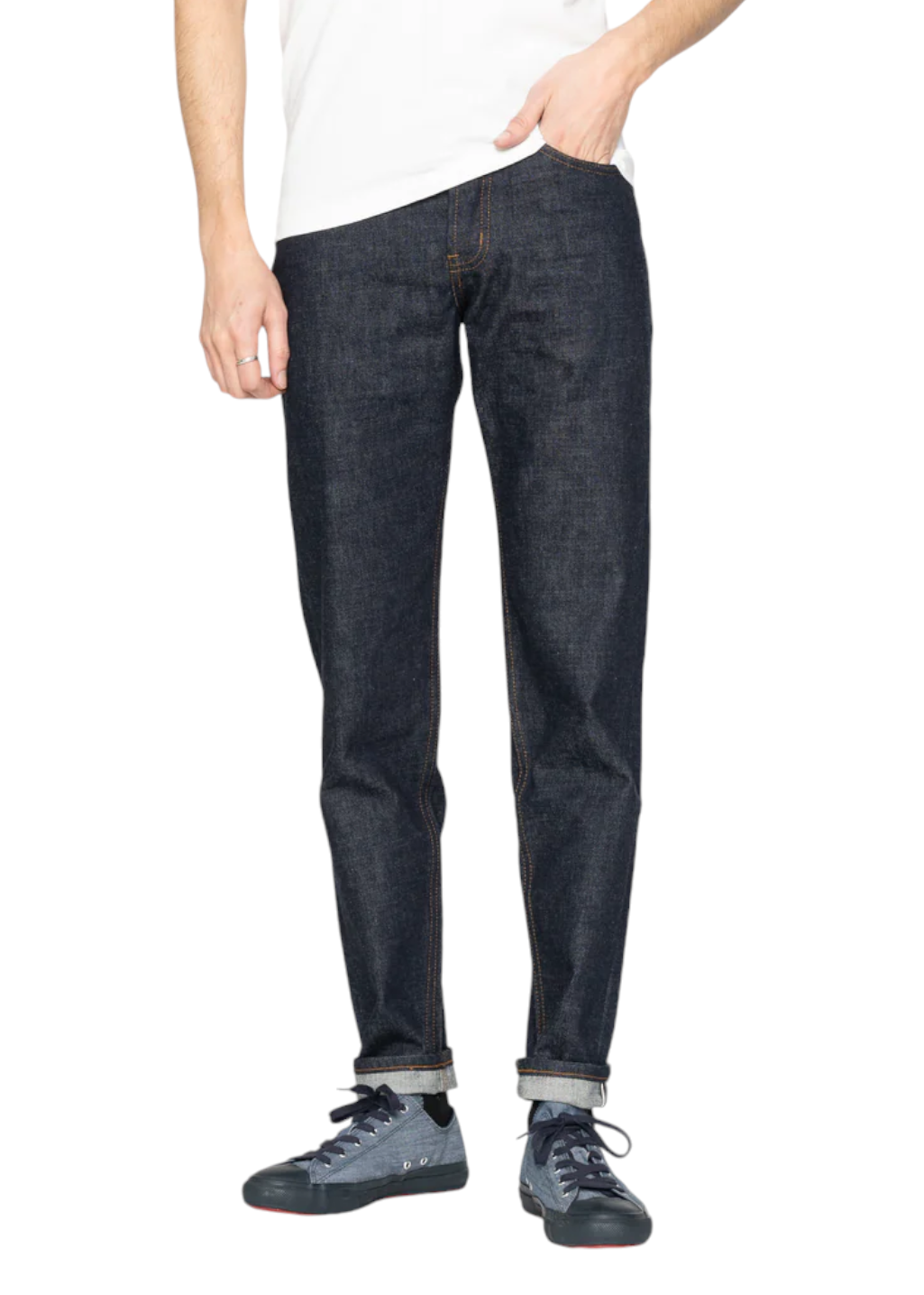 Naked & Famous Denim - Easy Guy - Blue Wave Selvedge