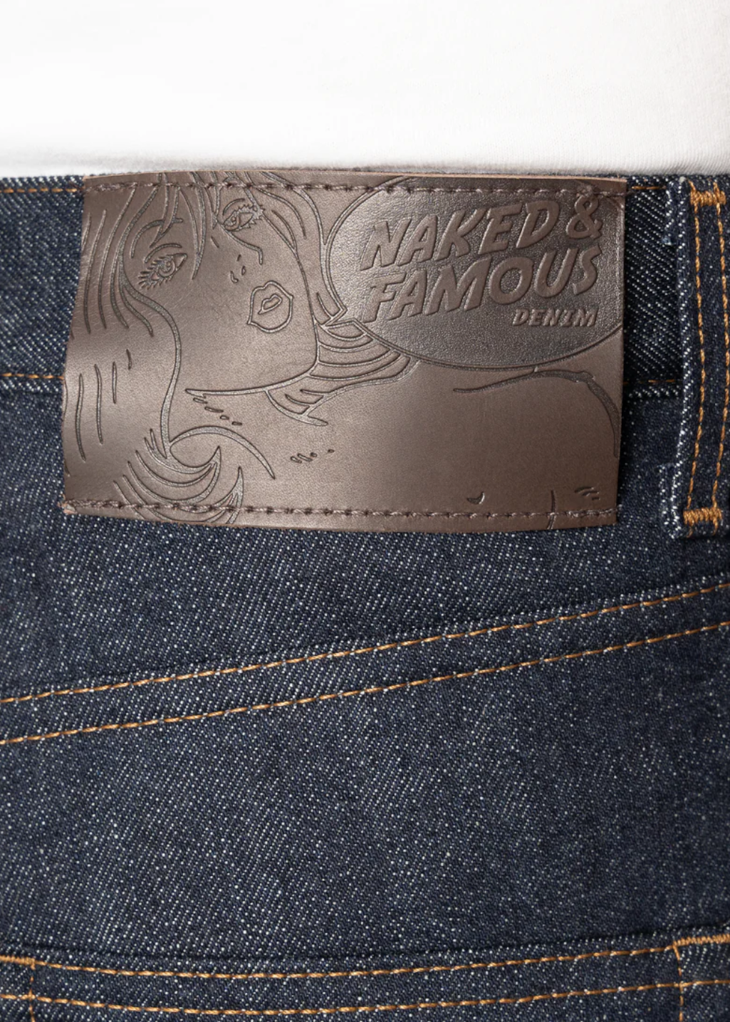 Naked & Famous Denim - Easy Guy - Blue Wave Selvedge