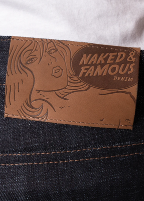 Naked & Famous Denim - Easy Guy - Slub Stretch Selvedge - Hardpressed Print Studio Inc.