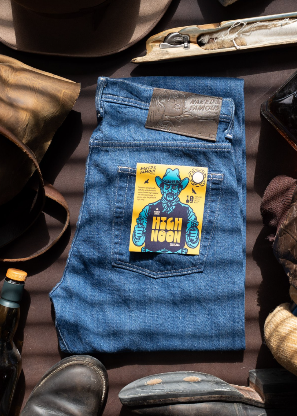 Naked & Famous Denim - Easy Guy - High Noon Selvedge