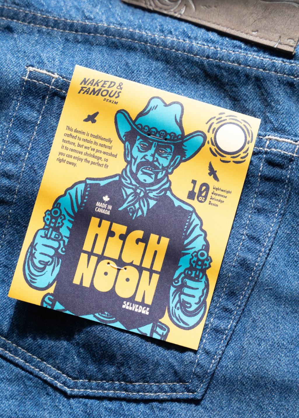 Naked & Famous Denim - Easy Guy - High Noon Selvedge