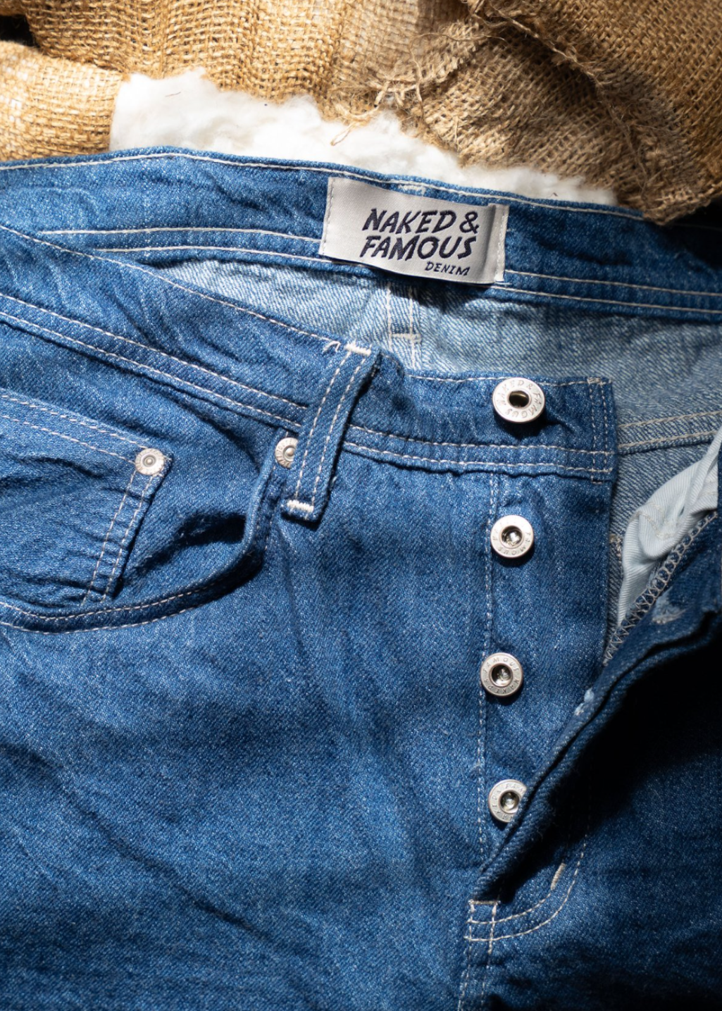 Naked & Famous Denim - Easy Guy - High Noon Selvedge