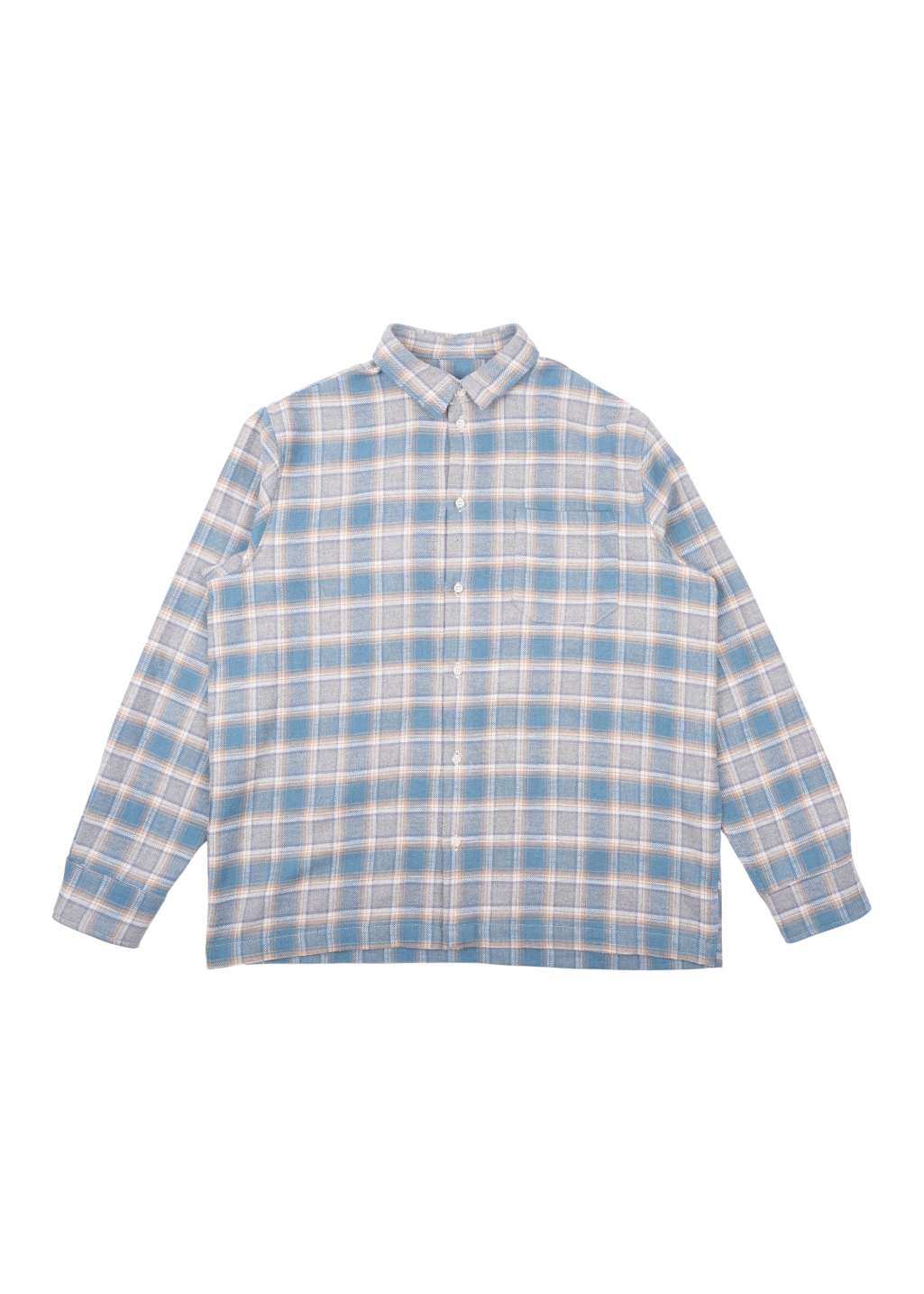 Naked & Famous Denim - True Shirt - Soft Brushed Faded Flannel