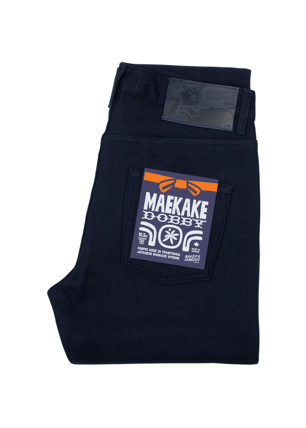 Naked & Famous Denim - Easy Guy - Maekake Dobby - Indigo - Hardpressed Print Studio Inc.
