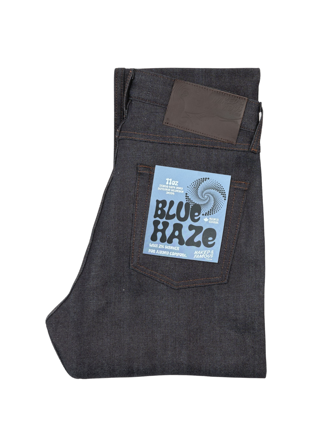 Naked & Famous Denim - True Guy - Blue Haze Stretch Selvedge - Indigo
