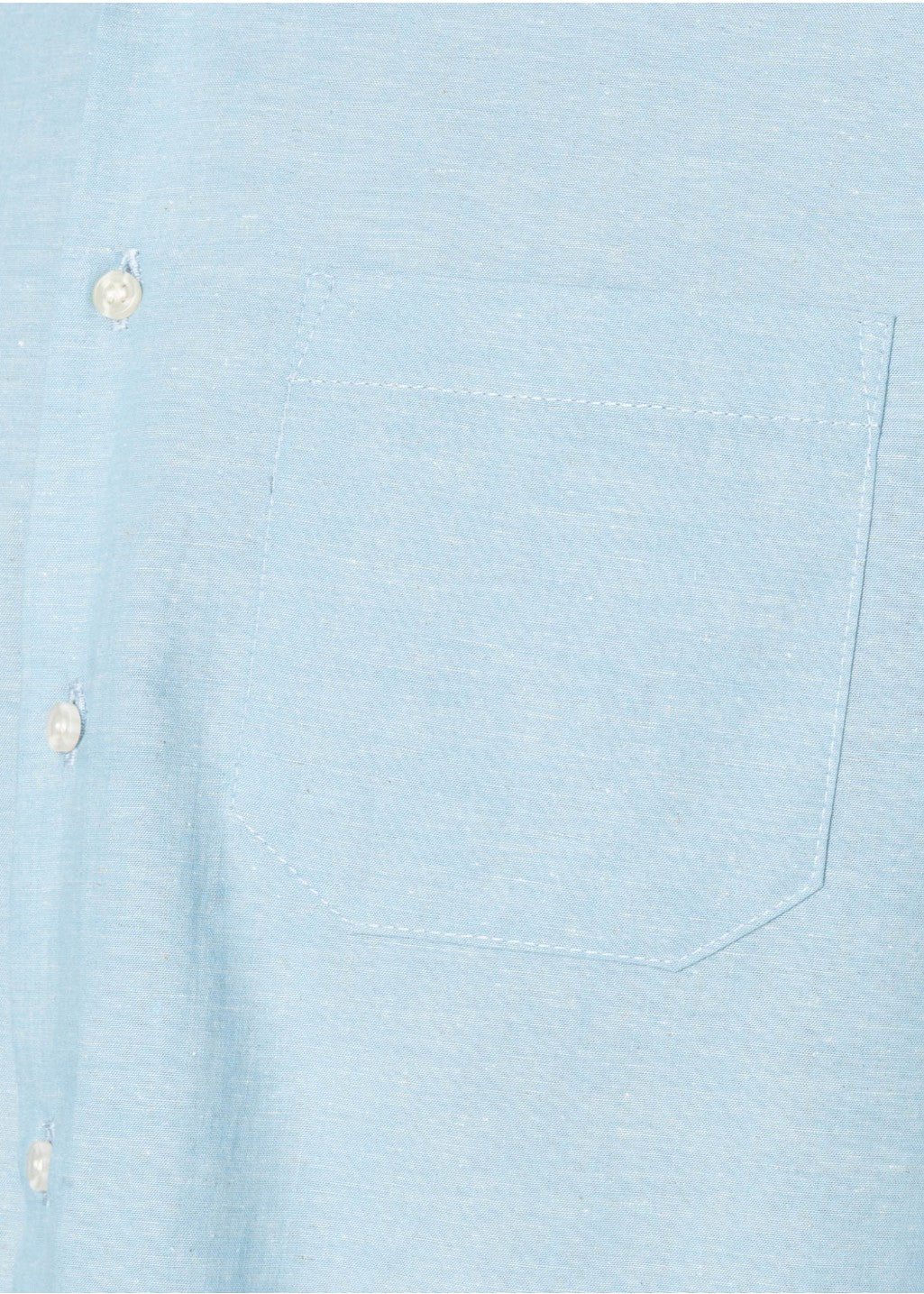 Naked & Famous Denim - True Shirt - Selvedge Chambray - Pale Blue - Hardpressed Print Studio Inc.