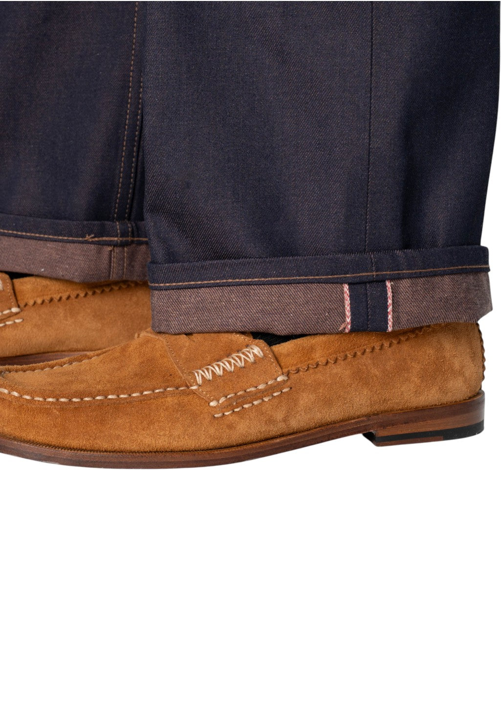 Naked & Famous Denim - Strong Guy - Chocolate Milk Selvedge - Indigo - Hardpressed Print Studio Inc.