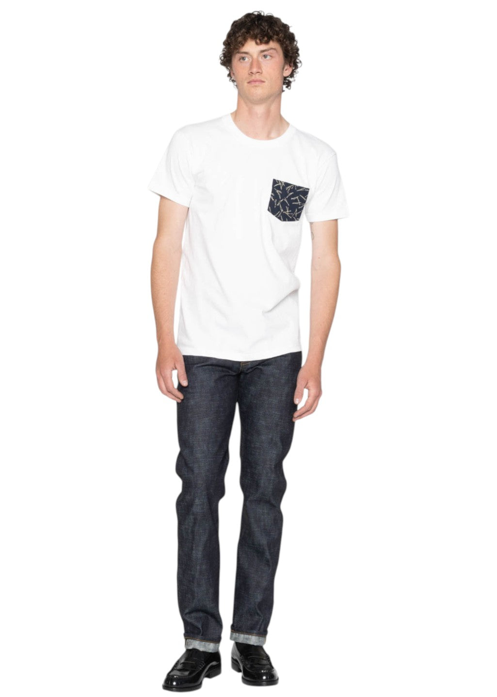 Naked & Famous Denim - Weird Guy - Chinese New Year - Year Of The Horse - Indigo - Hardpressed Print Studio Inc.