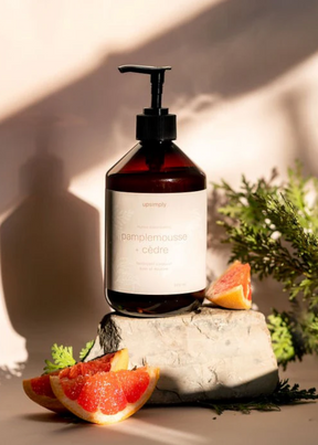 UpSimply - Bath & Shower Body Wash - Grapefruit and Cedar - Hardpressed Print Studio Inc.