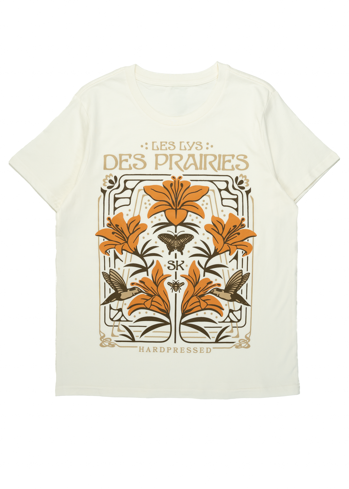 Nouveau Lily Tee | Natural | Ladies