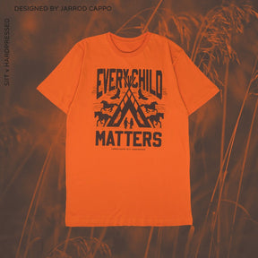 Every Child Matters Tee by Jarrod Cappo | Orange | Ladies 3XL - Hardpressed Print Studio Inc.