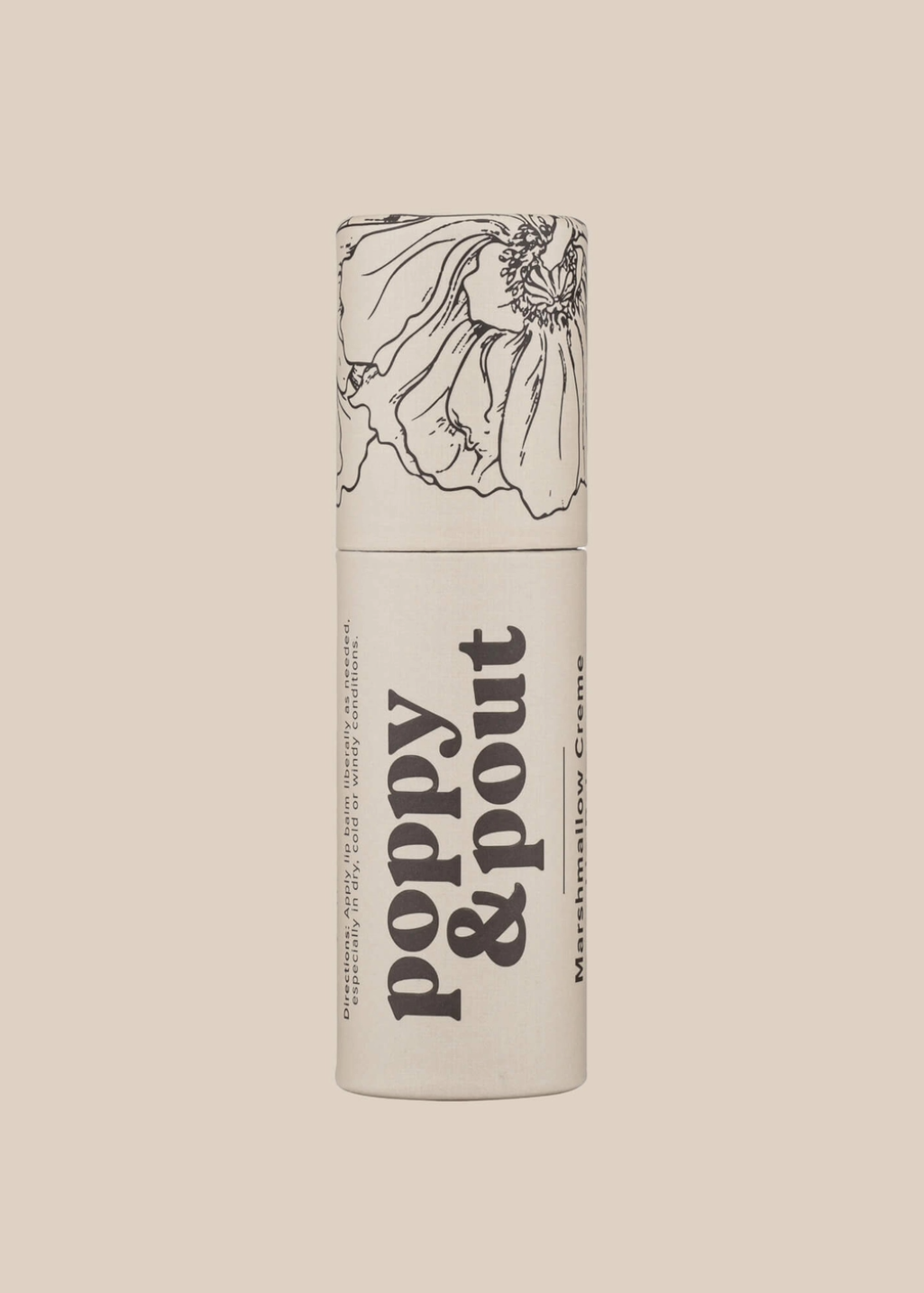 Poppy & Pout - Marshmallow Creme Lip Balm