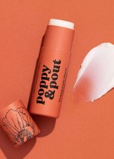 Poppy & Pout - Pomegranate Peach Lip Balm