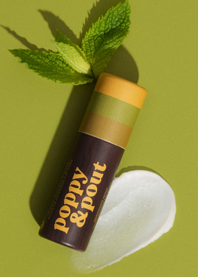 Poppy & Pout - Retro Surf - Midnight Mint Lip Balm