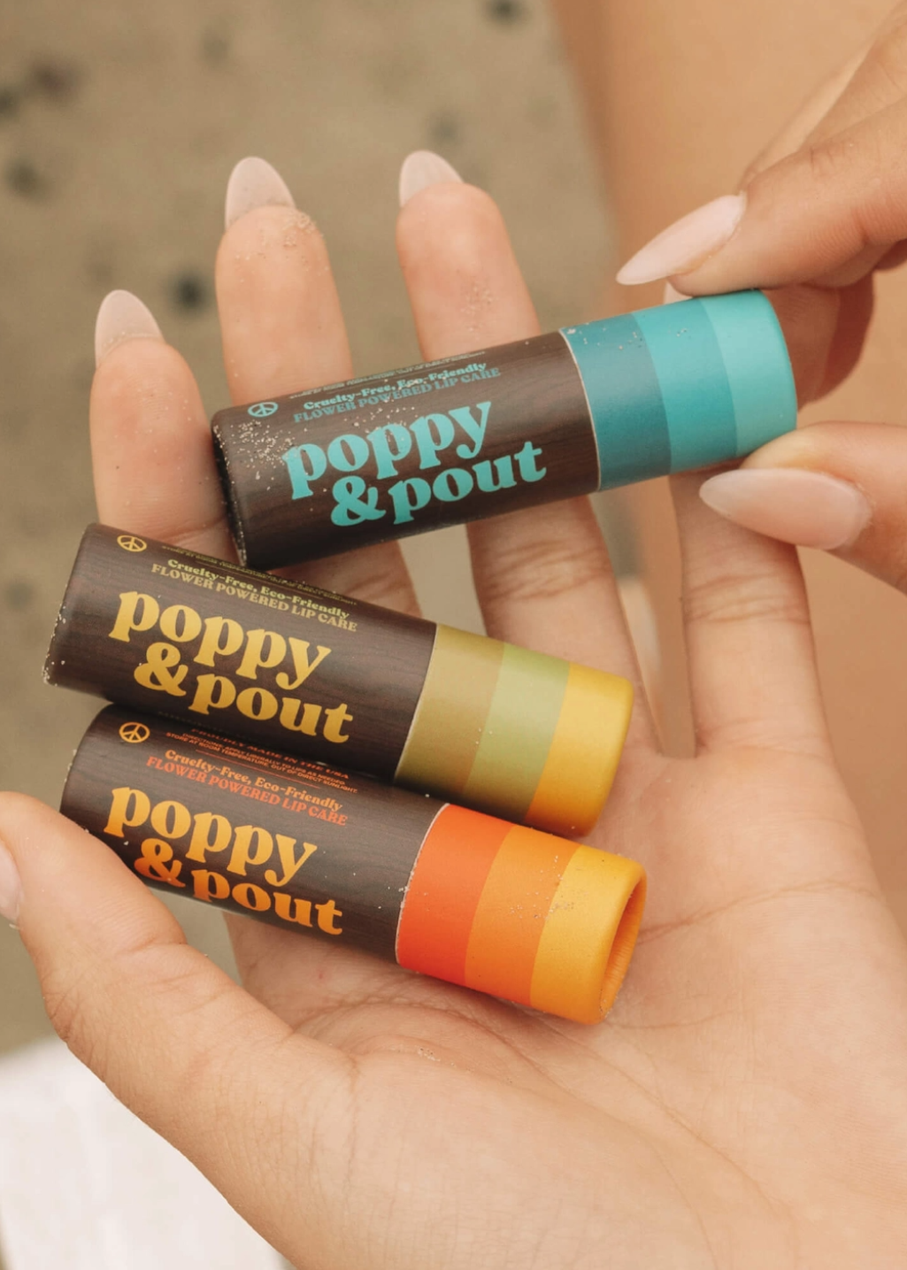 Poppy & Pout - Retro Surf - Midnight Mint Lip Balm