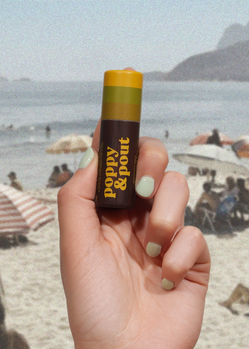 Poppy & Pout - Retro Surf - Midnight Mint Lip Balm