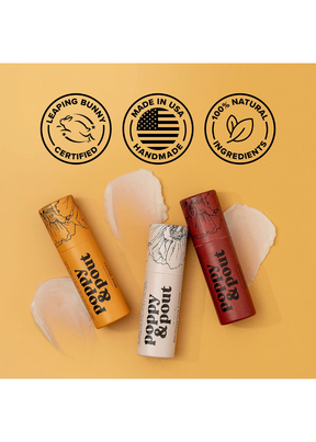 Poppy & Pout - Wild Honey Lip Balm