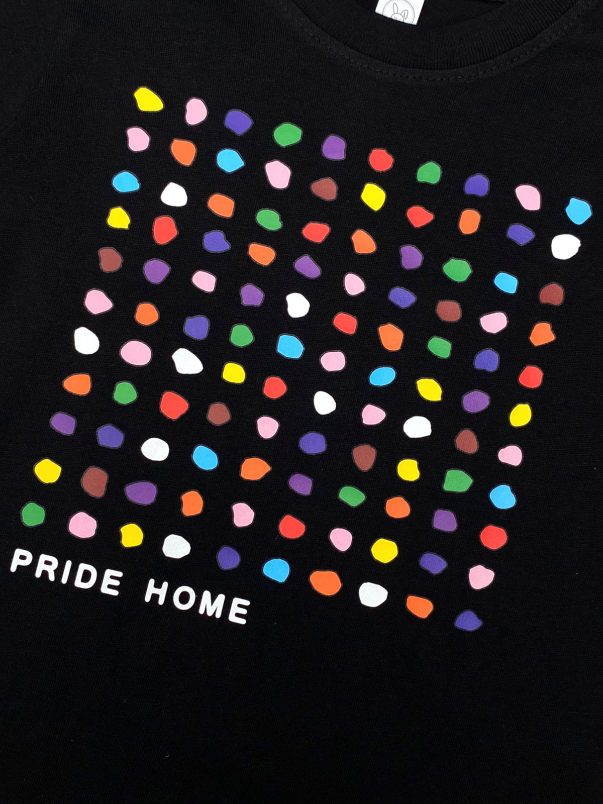 Pride Mosaic Tee | Black | Kids