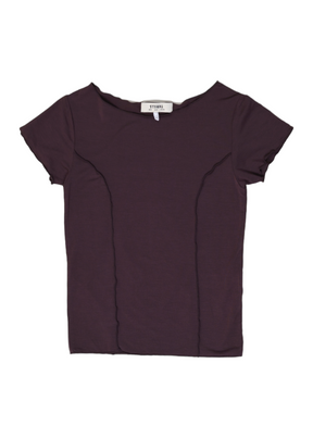 THRILLS - Zoe Top - Chocolate Plum - Hardpressed Print Studio Inc.