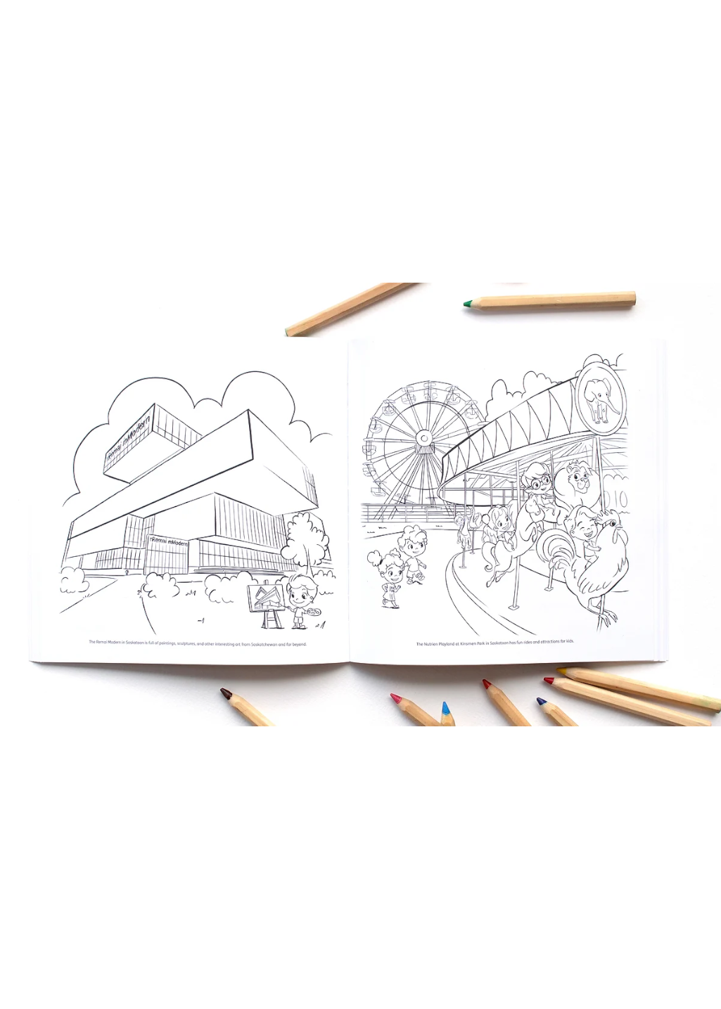 Colour Me Saskatchewan | Colouring Book - Hardpressed Print Studio Inc.