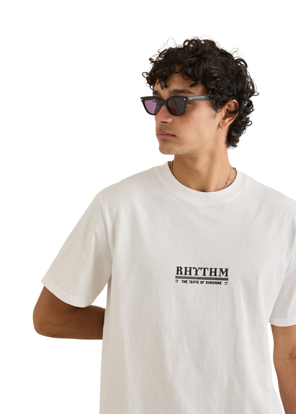 Rhythm - Cactus Vintage SS T-Shirt - Vintage White