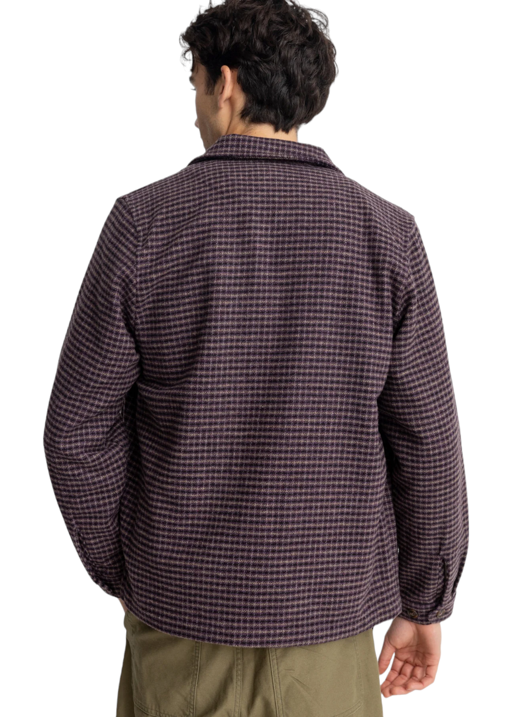 Rhythm - Check Overshirt - Plum