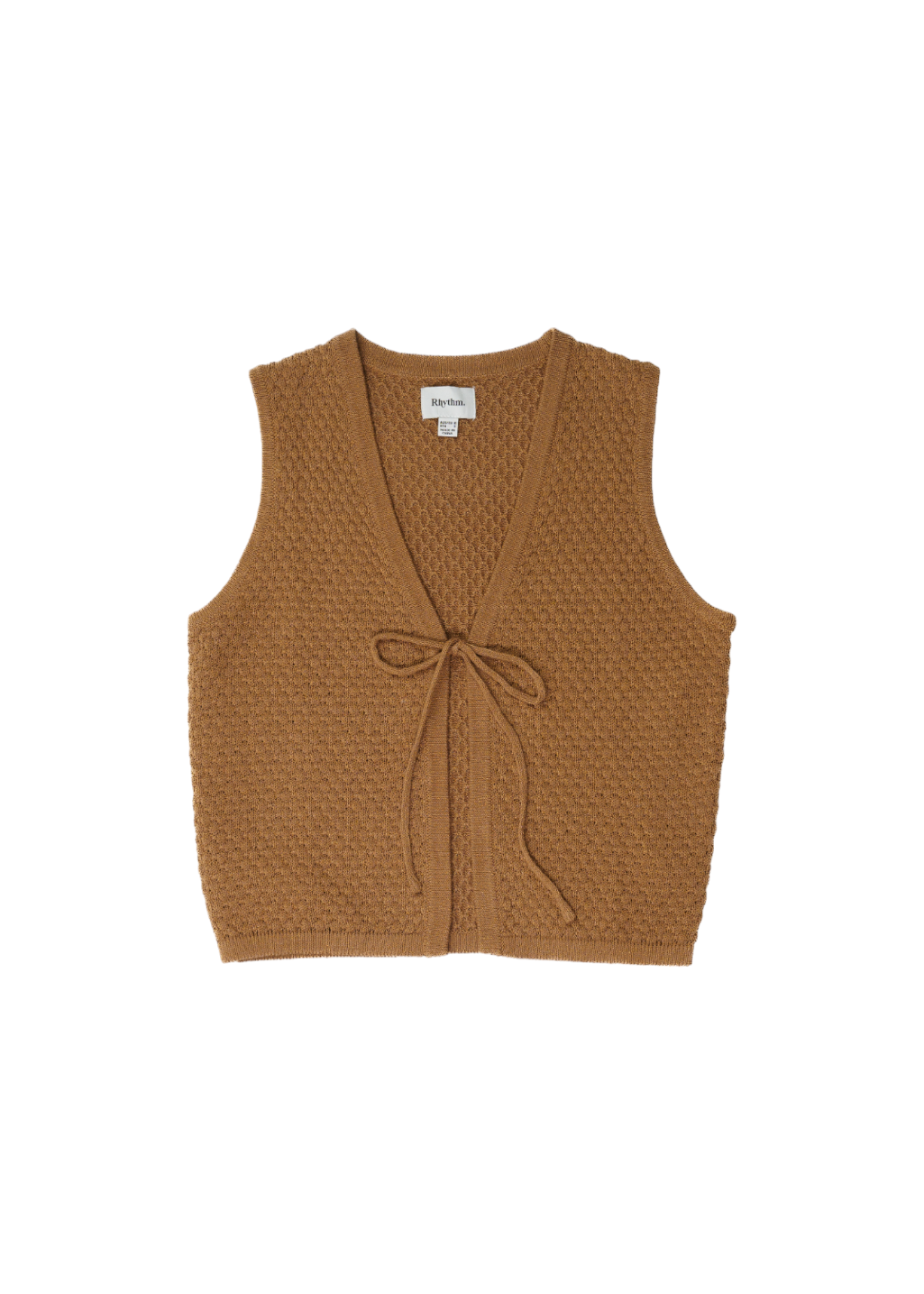 Rhythm - Jossie Knit Vest - Chocolate