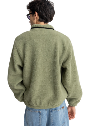 Rhythm - Sherpa Pullover - Sage