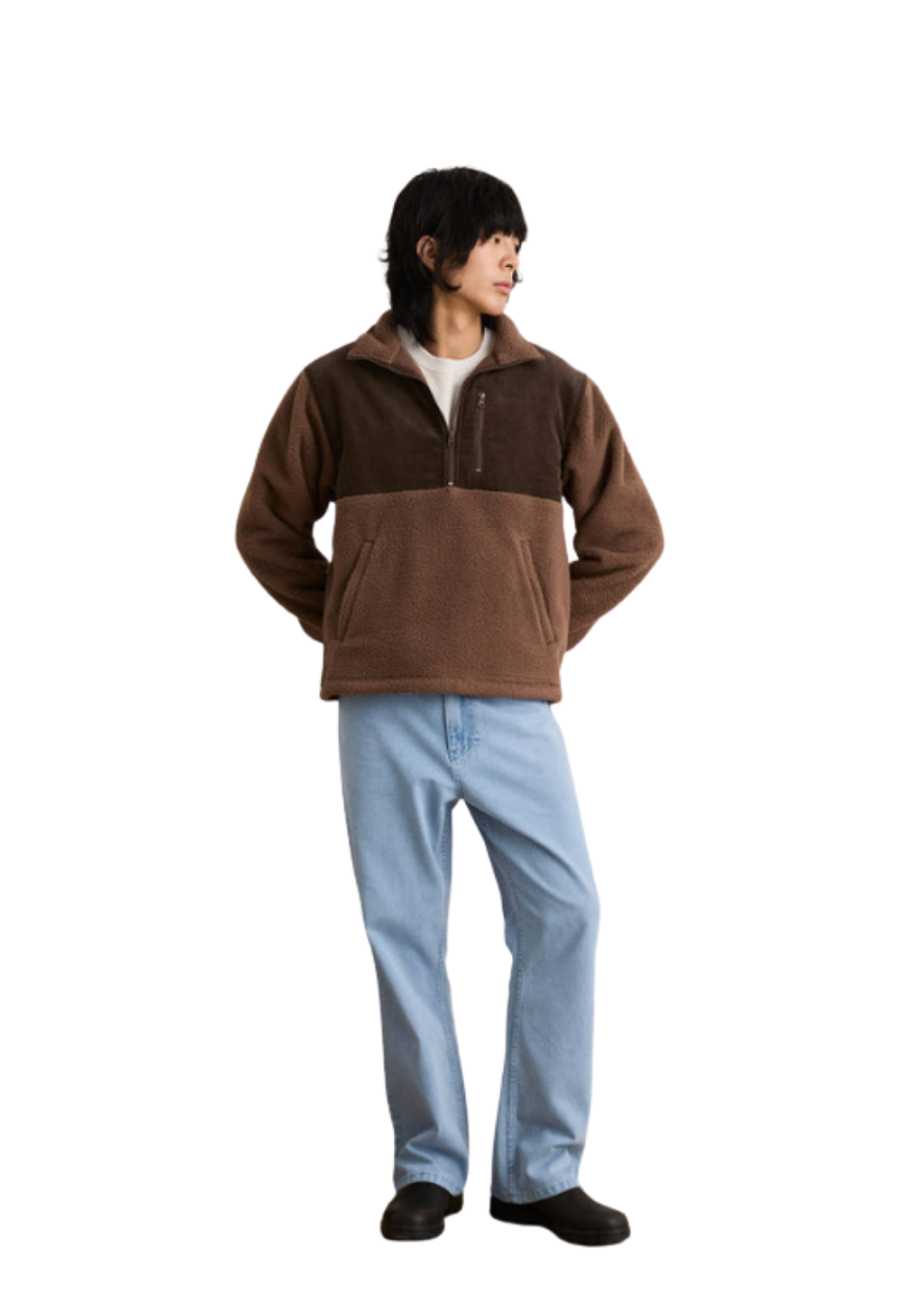 Rhythm - Stables Half Zip - Taupe