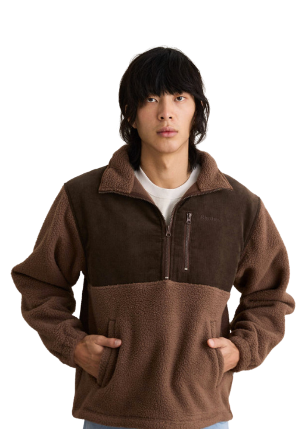 Rhythm - Stables Half Zip - Taupe