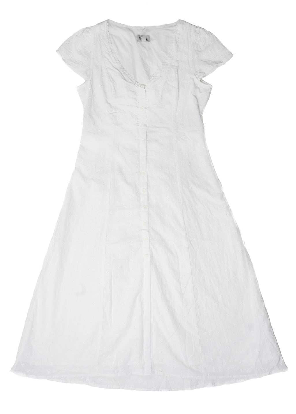 Rhythm - Tallulah Cap Sleeve Midi Dress - White