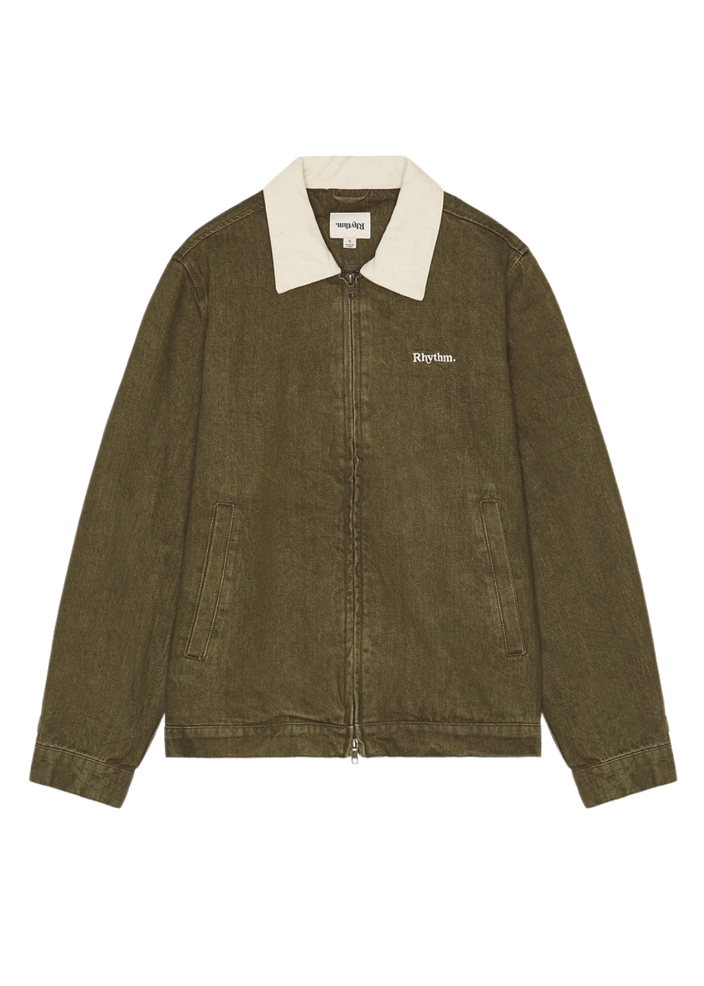 美品ARGUE LINEN ESSENTIAL RHYTHM JACKET Rhythm - Two Tone Jacket - Forest | Hardpressed Print Studio Inc.