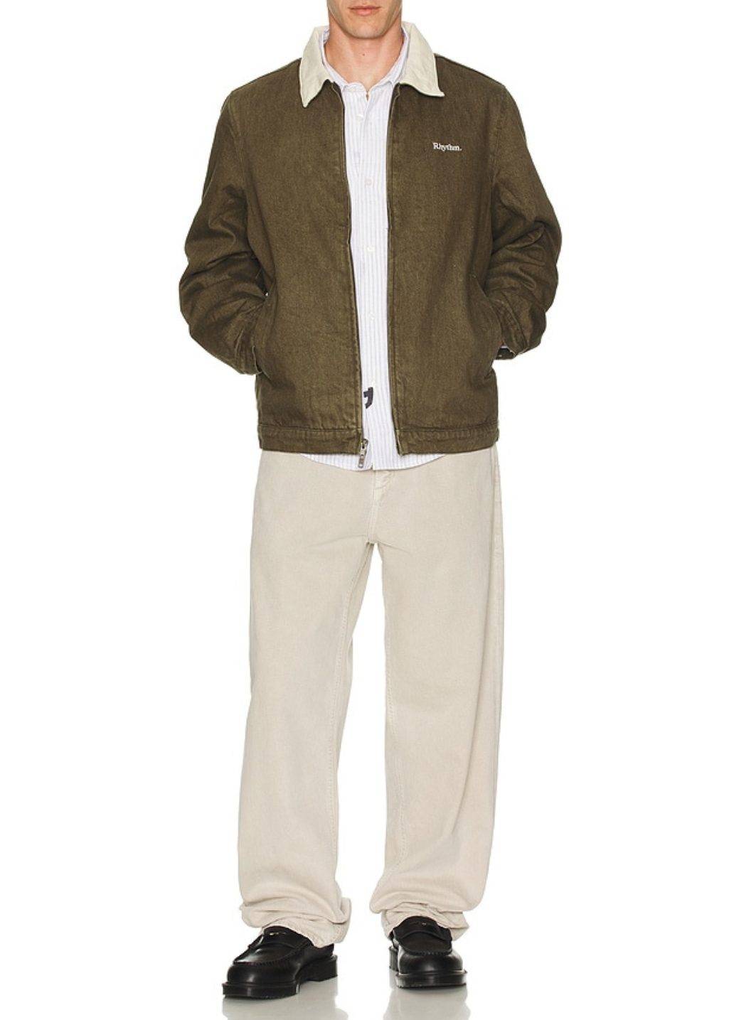 Rhythm - Two Tone Jacket - Forest