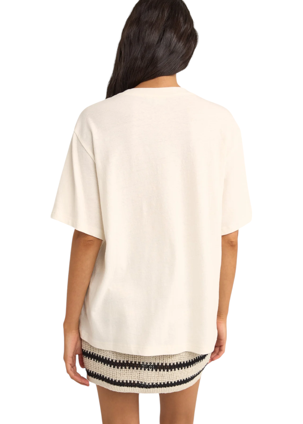 Rhythm - Bloom Studio Oversized T-Shirt - Vintage White