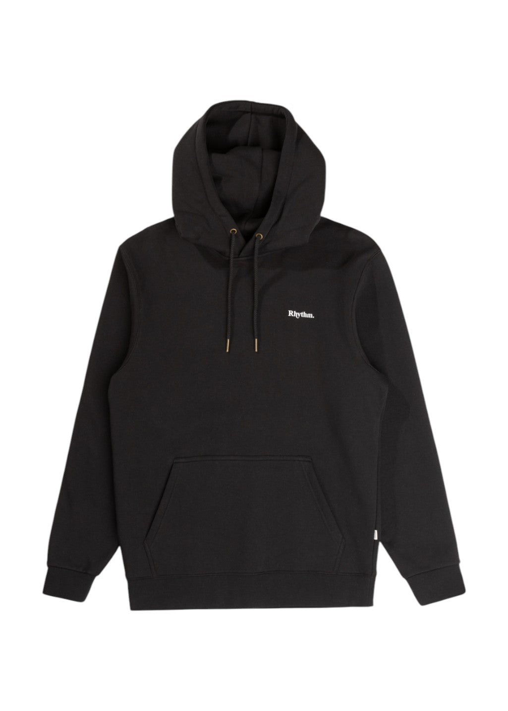 Rhythm - Brand Fleece Hood - Black