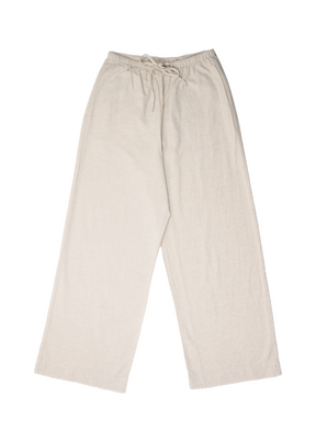 Rhythm - Classic Drawstring Pant - Oat