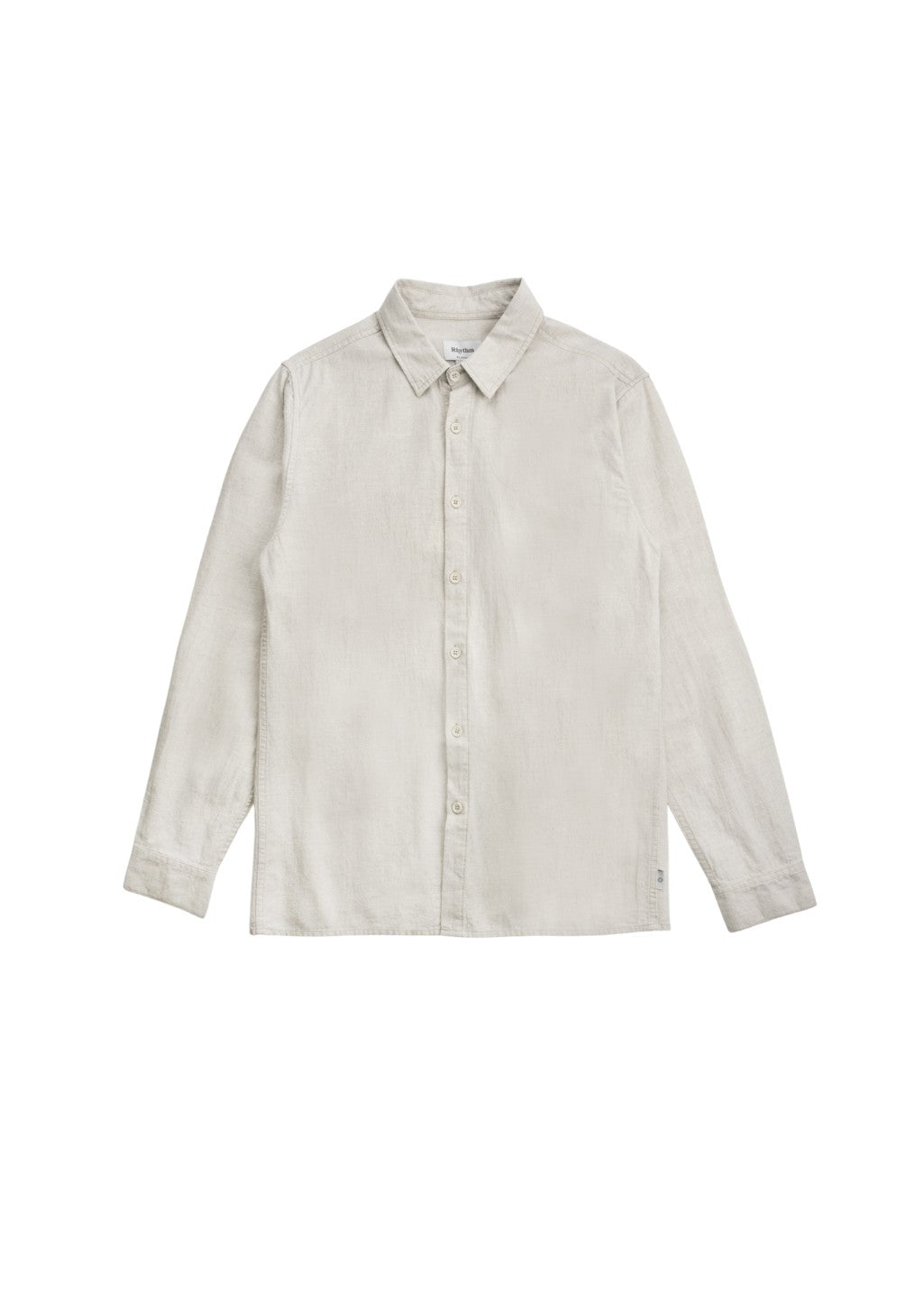 Rhythm - Classic Linen LS Shirt - Sand