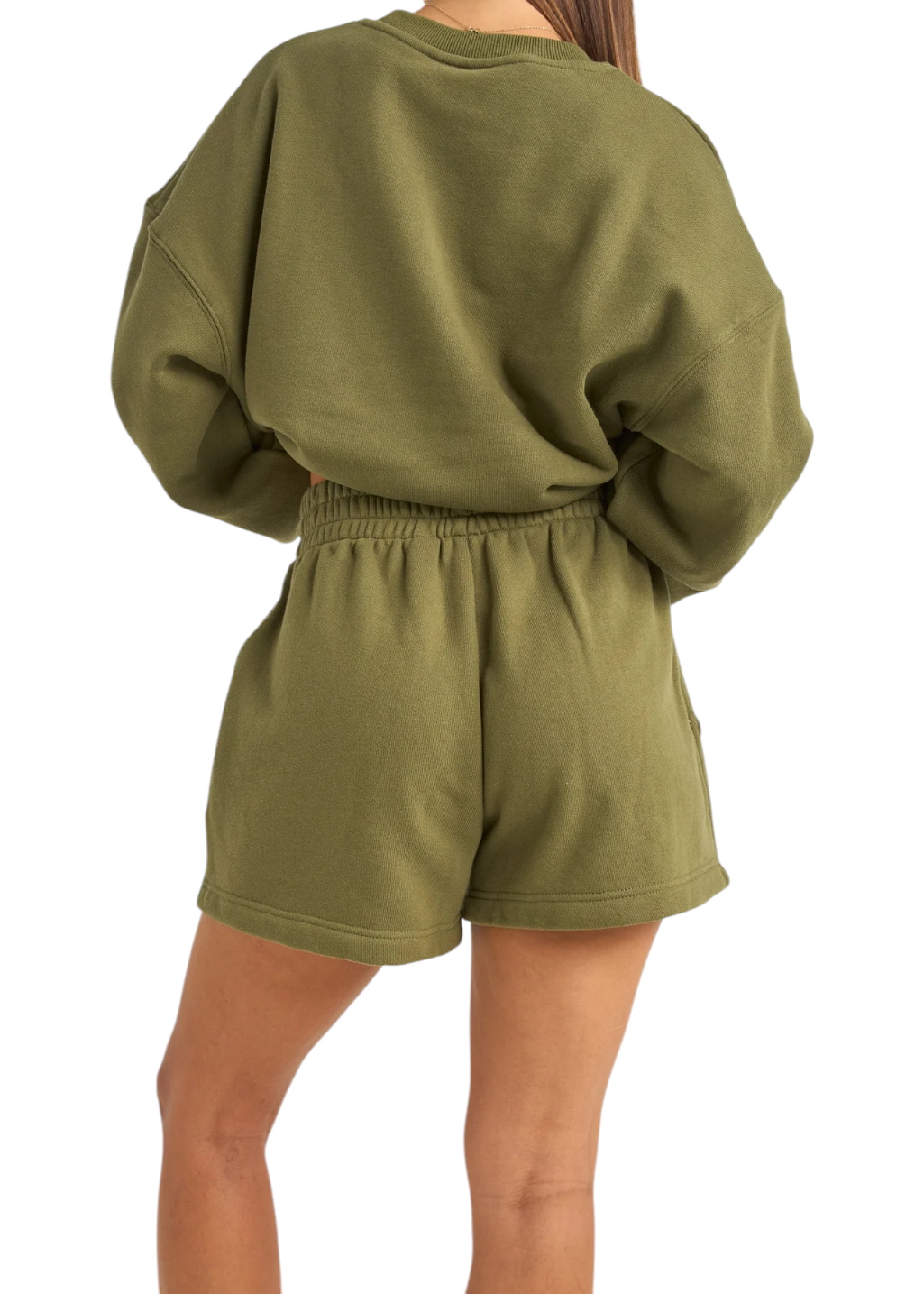 Rhythm - College Fleece Short - Olive